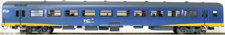 Exact-Train EX11178 - H0 - Personenwagen ICR Plus B mit Figuren, NS, Ep. IV